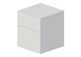 M&oacute;veis 3D - Gabinete lateral - Geberit - Geberit Xeno&sup2; - 500.504.01.1