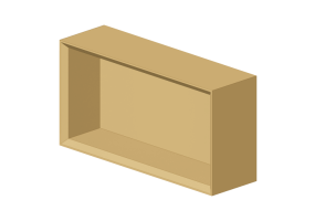 M&oacute;veis 3D - Gabinete de parede - Geberit - Geberit iCon - 502.322.JL.1