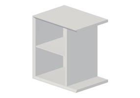 3D Furniture - Side Element - Geberit - Geberit iCon - 502.325.01.3