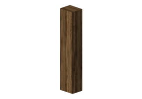 3D Furniture - Column cabinet in lacquered wood - Geberit - Geberit iCon - 502.316.JR.1