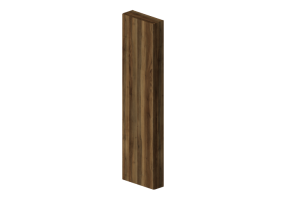 3D M&ouml;bel - S&auml;ulenschrank aus lackiertem Holz - Geberit - Geberit iCon - 502.317.JR.1