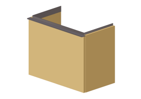 3D M&ouml;bel - Waschbeckenunterschrank - Geberit - Geberit iCon - 502.302.JL.1
