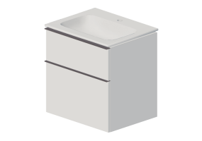 Mobili 3D - Set mobile con lavabo - Geberit - Geberit iCon - 502.335.01.2