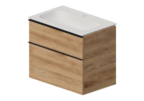 3D M&ouml;bel - Badm&ouml;bel-Set mit Waschbecken - Geberit - Geberit iCon - 502.336.JH.1