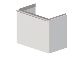 3D Furniture - Washbasin Cabinet - Geberit - Geberit iCon - 502.302.01.2