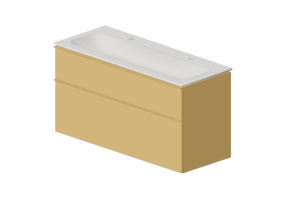 M&oacute;veis 3D - Cojunto gabinete e cuba - Geberit - Geberit iCon - 502.338.JL.1