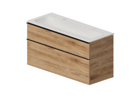 3D Furniture - Cabinet set with wash basin - Geberit - Geberit iCon - 502.338.JH.1
