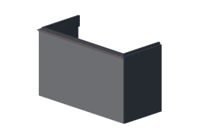Muebles 3D - Base lavabo - Geberit - Geberit Acanto - 500.616.JK.2