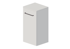 Muebles 3D - Mueble lateral - Geberit - Geberit Selnova Square - 501.272.00.1