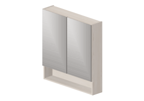 Meubles 3D - Meuble miroir - Geberit - Geberit Selnova Square - 501.271.00.1