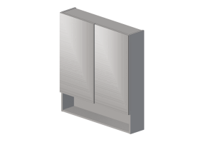 Mobili 3D - Mobile specchio - Geberit - Geberit Selnova Square - 501.269.00.1