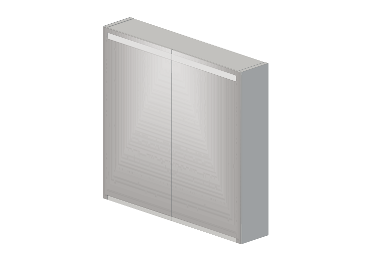 Meubles 3D - Meuble miroir - Geberit - Geberit Option -... Meubles 3D - Meuble miroir - Geberit - Geberit Option -...