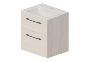 Mobili 3D - Set lavabo con mobile - Geberit - Geberit Selnova Square - 501.239.00.1