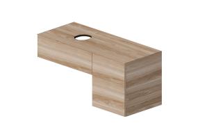 Mobili 3D - Mobile sottolavabo - Geberit - Geberit VariForm - 501.186.00.1