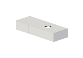 M&oacute;veis 3D - Gabinete para banheiro - Geberit - Geberit VariForm - 501.177.00.1