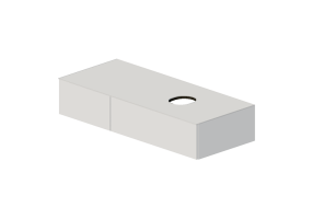 3D Furniture - Washbasin Cabinet - Geberit - Geberit VariForm - 501.171.00.1