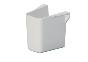 Accessoires 3D - Demi-colonne lavabo - Geberit - Geberit Selnova Square - 500.328.01.1