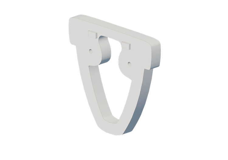 3D Zubehör - Abstandhalter WC - Geberit - Geberit Selnova... 3D Zubehör - Abstandhalter WC - Geberit - Geberit Selnova...