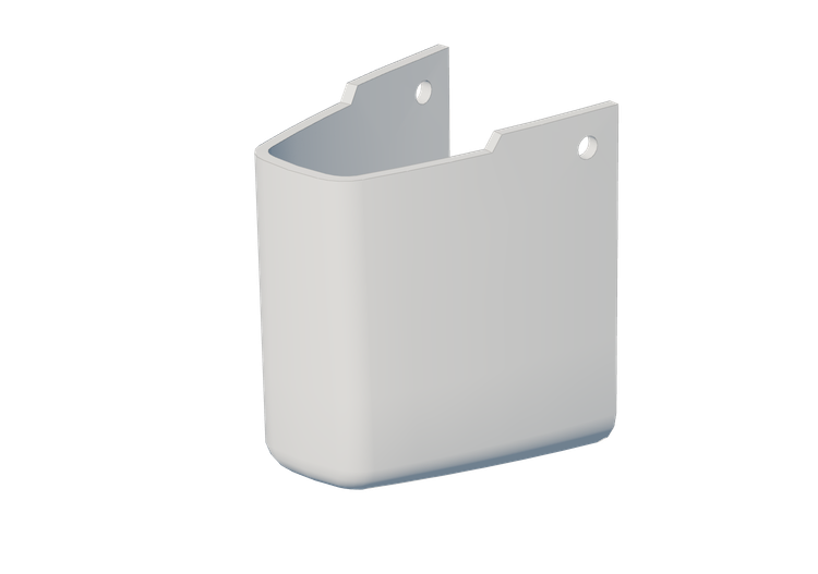 3D Accessories - Wash basin semi-column support - Geberit -... 3D Accessories - Wash basin semi-column support - Geberit -...