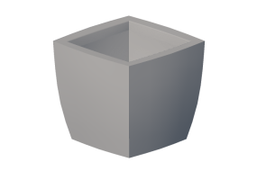 3D T&ouml;pfe und Keramik - Blumenvase - Geniale - QB-C1