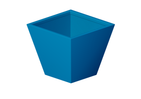 Vasos e Cer&acirc;micas 3D - Vaso - Janiale - QRF-C2