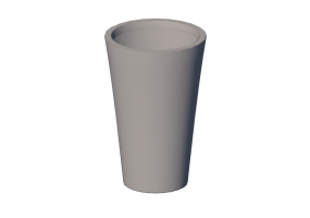 Vases et C&eacute;ramiques 3D - Pot - Geniale - TU-C3