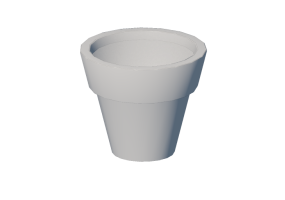 Vases and Ceramics 3D - Toilet Vase - Geniale - LA-C1