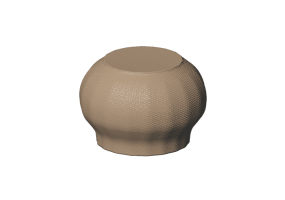 3D Tisch - Rattan-Tisch geflochten - Gervasoni - Bolla 10