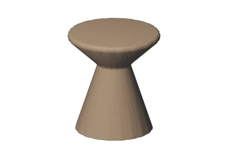 3D Tables - Weaved vimini table - Gervasoni - Bolla 12 -... 3D Tables - Weaved vimini table - Gervasoni - Bolla 12 -...