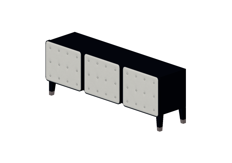 Mobili 3D - Mobile in legno - Gervasoni - Brick 68 -... Mobili 3D - Mobile in legno - Gervasoni - Brick 68 -...