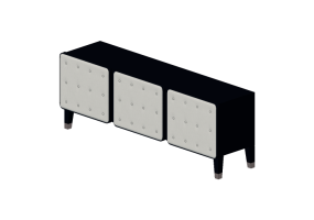 3D Furniture - Wood cabinet - Gervasoni - Brick 68
