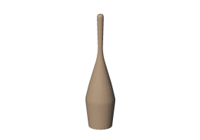 3D Stehlampe - Rattan-Lampe - Gervasoni - Bolla S