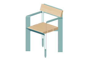 Bancs 3D - Fauteuil - Gl&auml;nta - Vinkeln - 267202
