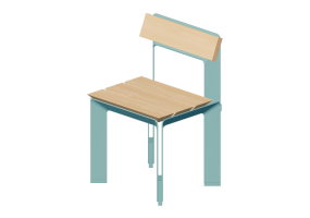 Benches and Planters 3D - Chair - Gl&auml;nta - Vinkeln - 267203