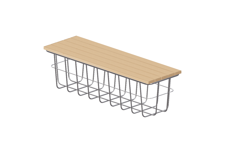 Benches and Planters 3D - Bench - Glänta - Gabion - 277180... Benches and Planters 3D - Bench - Glänta - Gabion - 277180...