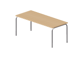 Benches and Planters 3D - Table - Gl&auml;nta - Str&aring; - 267205