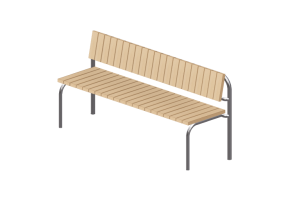 Panchine e Fioriere 3D - Divano - Gl&auml;nta - Str&aring; - 277122