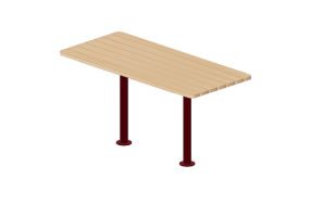 Bancos y Macetas 3D - Mesa - Gl&auml;nta - Skala - 26722601