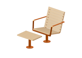 Benches and Planters 3D - Chair - Gl&auml;nta - Skala - 267237