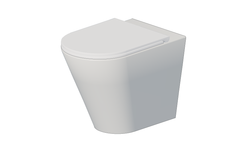 Vasos 3D - Vaso sanitário de chão - Globo - Forty3 - FO001... Vasos 3D - Vaso sanitário de chão - Globo - Forty3 - FO001...