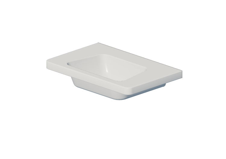 3D Sinks - Washbasin 75x48 cm - Globo - Daily - gr075.bi -... 3D Sinks - Washbasin 75x48 cm - Globo - Daily - gr075.bi -...