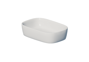 3D Waschbecken - Waschbecken 60x40 cm - Globo - Genesis - ge045.bi