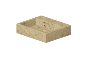 Pias 3D - Cuba 60x50 cm - Globo - Le pietre - scq61.tr