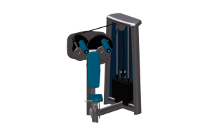 Fitness 3D - Iso Lat - Gym80 - 3047