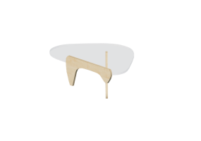 Mesas 3D - Mesa - Herman Miller - Noguchi