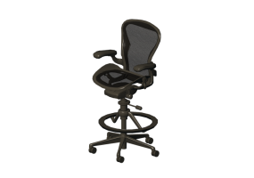Cadeira 3D - Banqueta girat&oacute;ria - Herman Miller - Aeron
