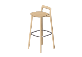 3D Chairs - Stool - Herman Miller - Chiaro