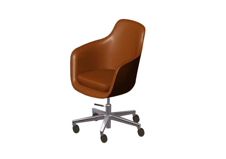 Chaises 3D - Chaise pivotante - Herman Miller - Saiba -... Chaises 3D - Chaise pivotante - Herman Miller - Saiba -...