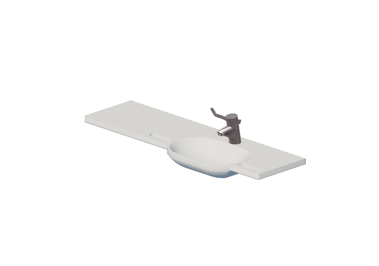 Lavabi 3D - Lavabo per disabili - Hewi - 950.11.201 - Hewi Lavabi 3D - Lavabo per disabili - Hewi - 950.11.201 - Hewi