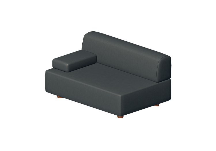 Poltronas y Sofás 3D - Sofá tapizado de tela o de cuero -... Poltronas y Sofás 3D - Sofá tapizado de tela o de cuero -...